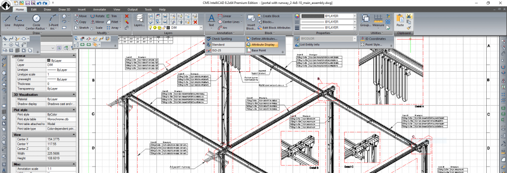 CMS IntelliCAD 8.2 Premium Edition Released